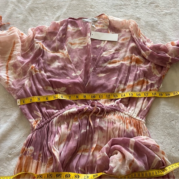 Young Fabulous & Broke Dresses Prairie Dress In Peach Bamboo Wash - Picture 11 of 12